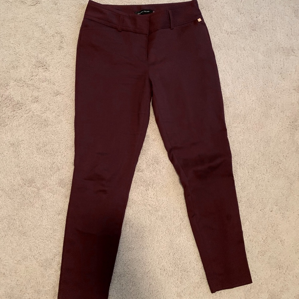 Burgundy Dress Pants